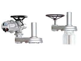 IS fokozómű Rotork IQmk3 hajtással