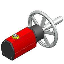 Rotork RC-DAM -kézikerék segédműködtető