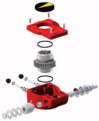 Rotork 232 robbantott model