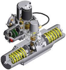 SI-EH hajtás-rugós visszatérítéssel